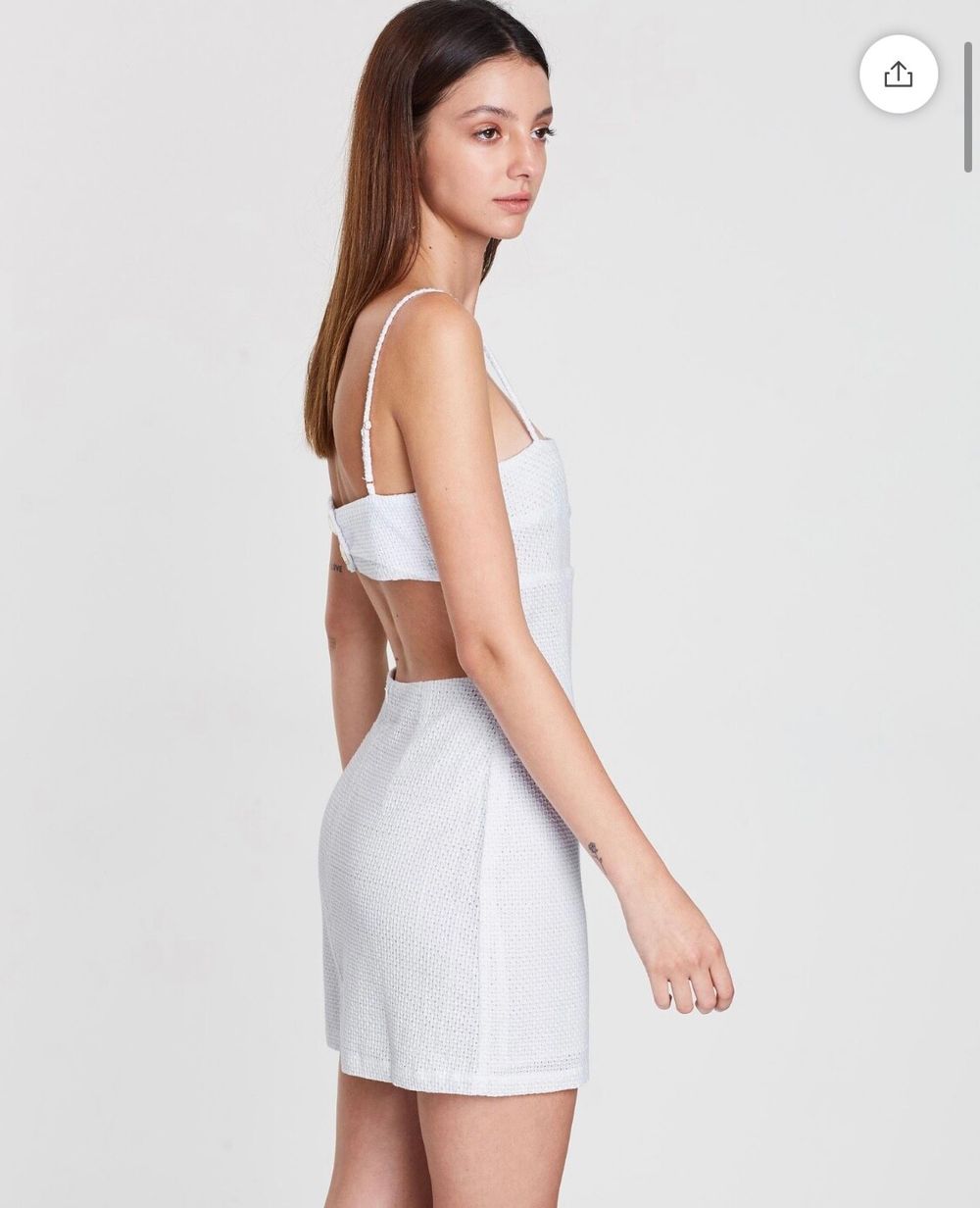 White Mini Dress