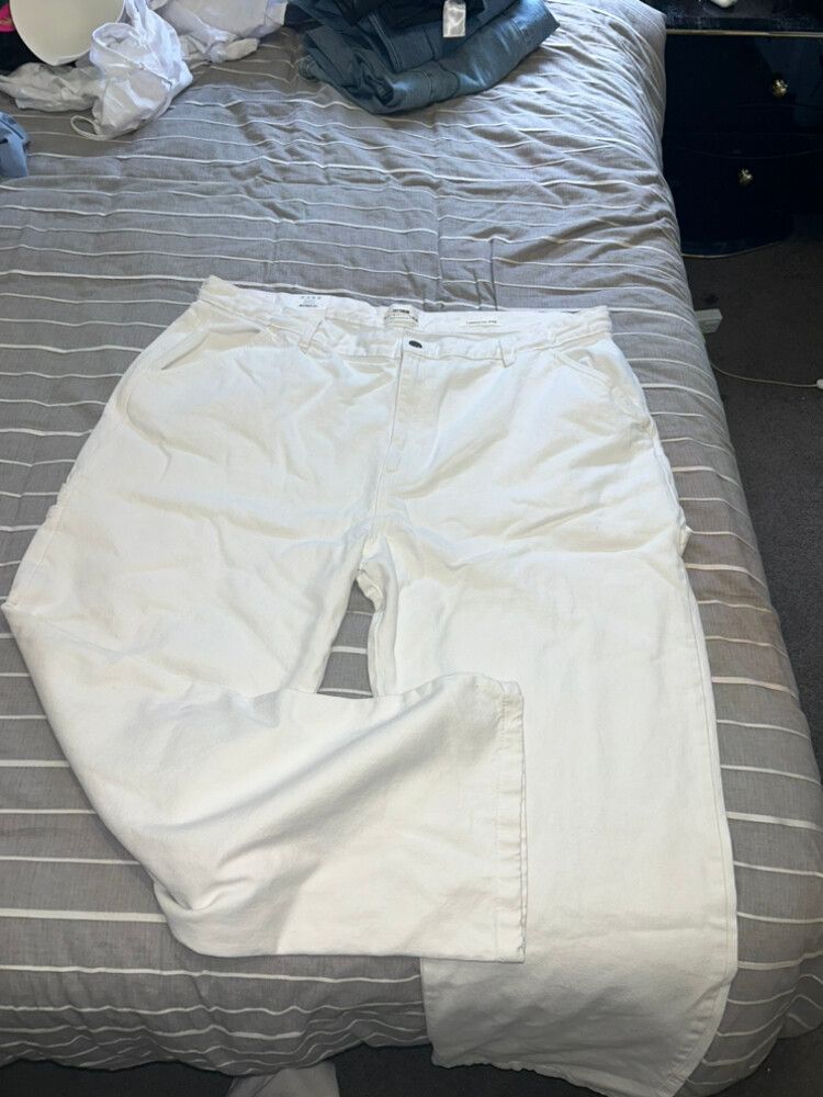 Cotton on white jeans