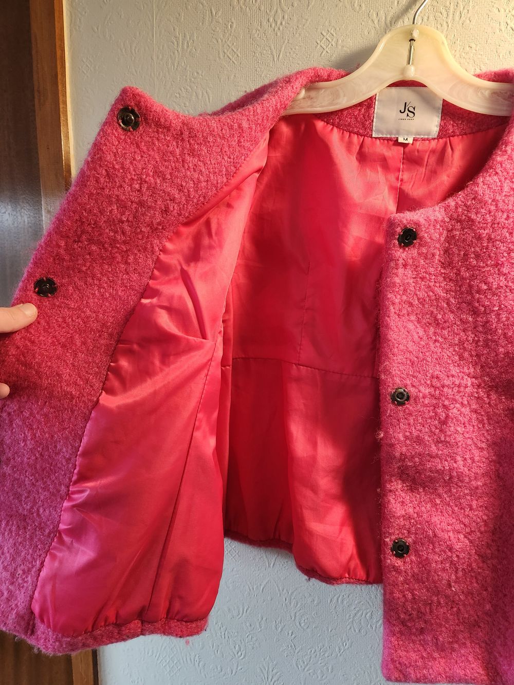 JS Pink Boucle Jacket