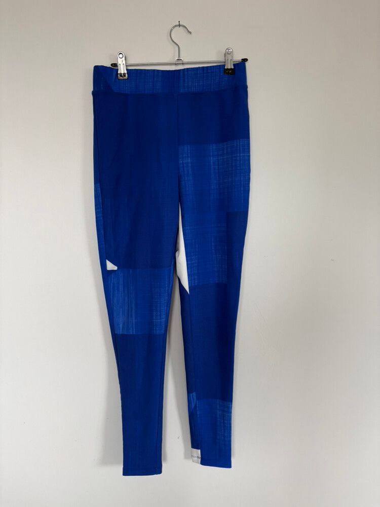 Blue Patterned Leggings