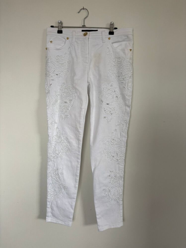 Versace White Jeans
