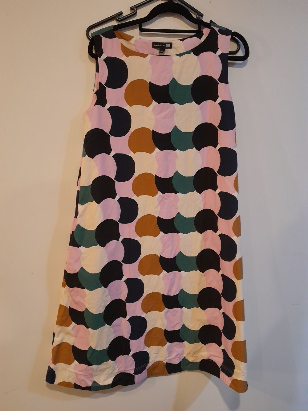navy blue dress for baby girl Huvittaa Kukasta Kukkaan 763 Dress- Marimekko Fashion main image 0