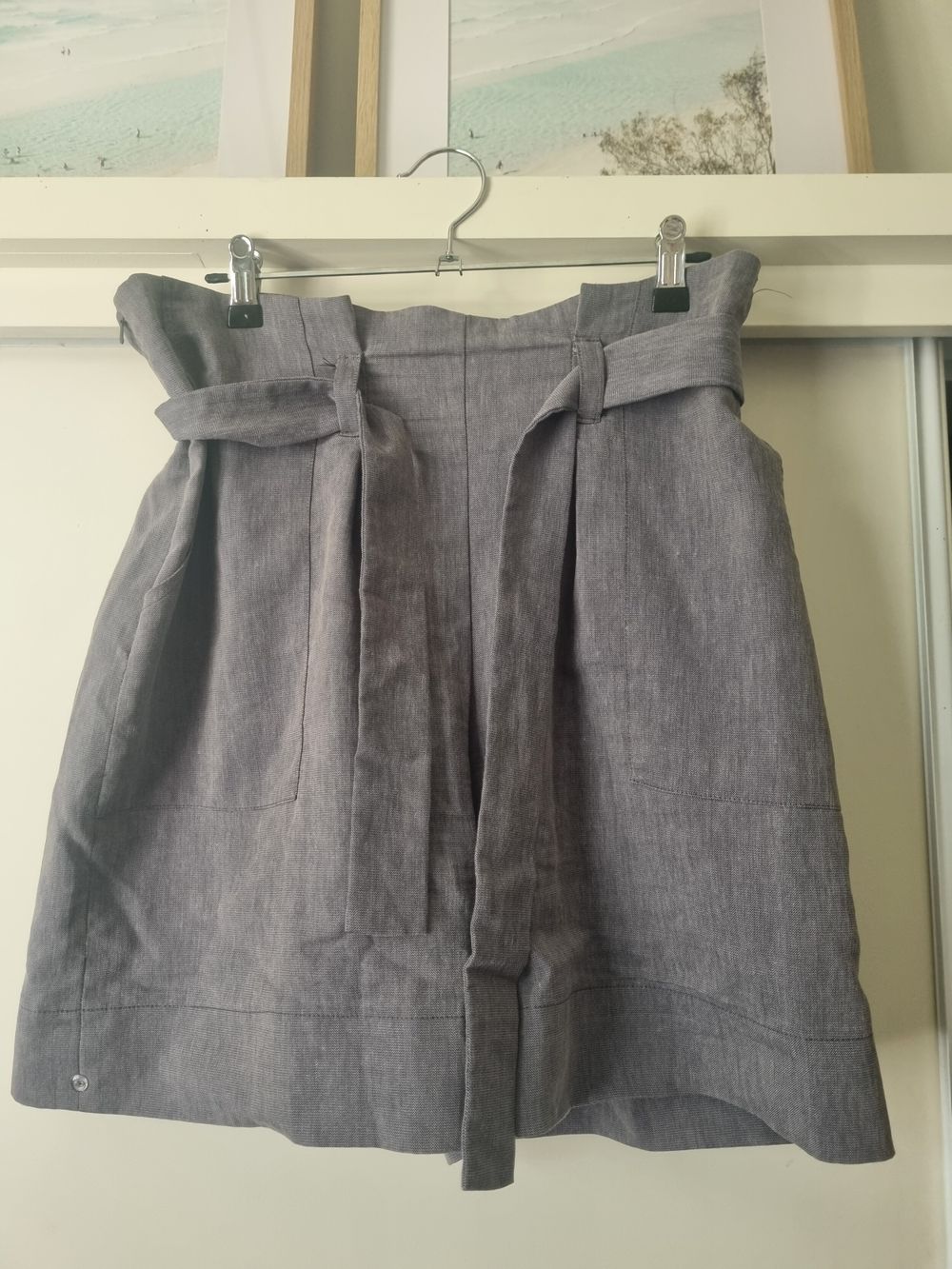 Kilt adjustable dress shorts with belt