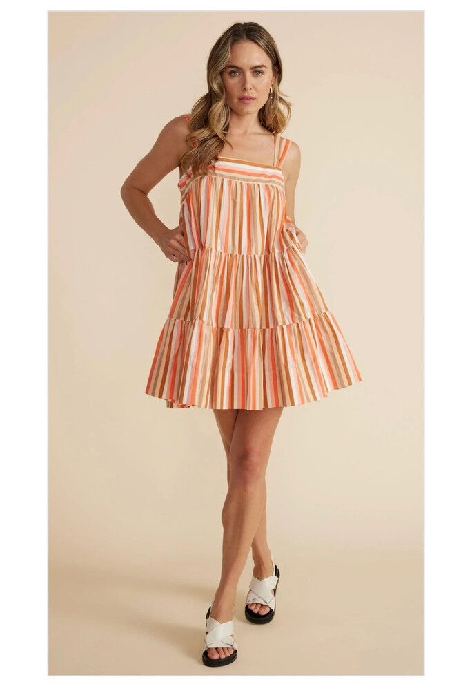 Edie Tiered Mini Dress