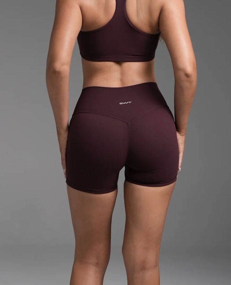 FLX Invisible Scrunch Shorts 4"