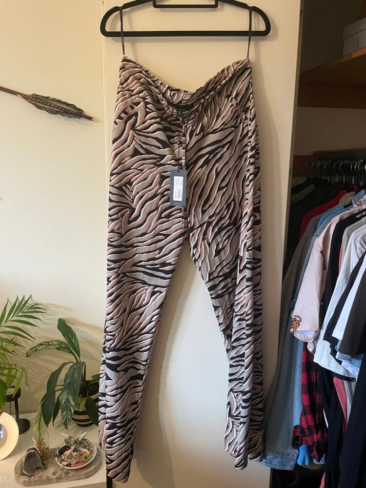 Moochi Sage Tiger Frame Pant