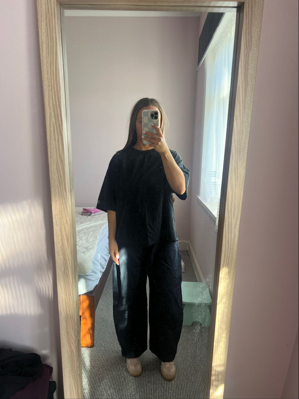 Muscle Republic Black Oversized T-Shirt