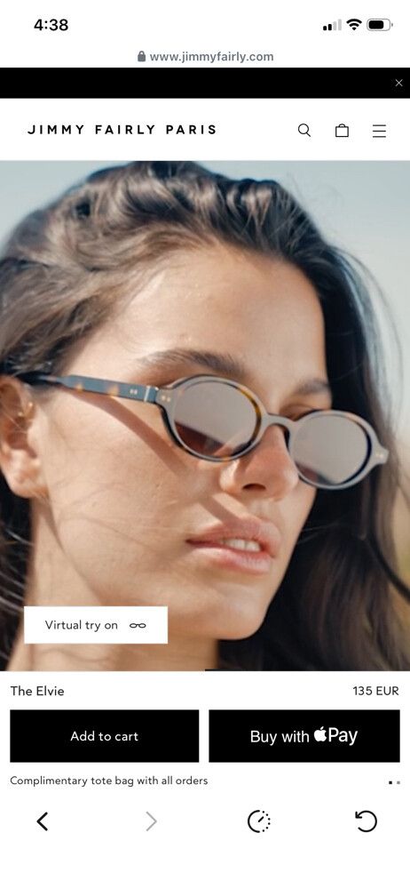 Jimmy Fairly - jimmy fairly glasses - the elvie on Designer Wardrobe