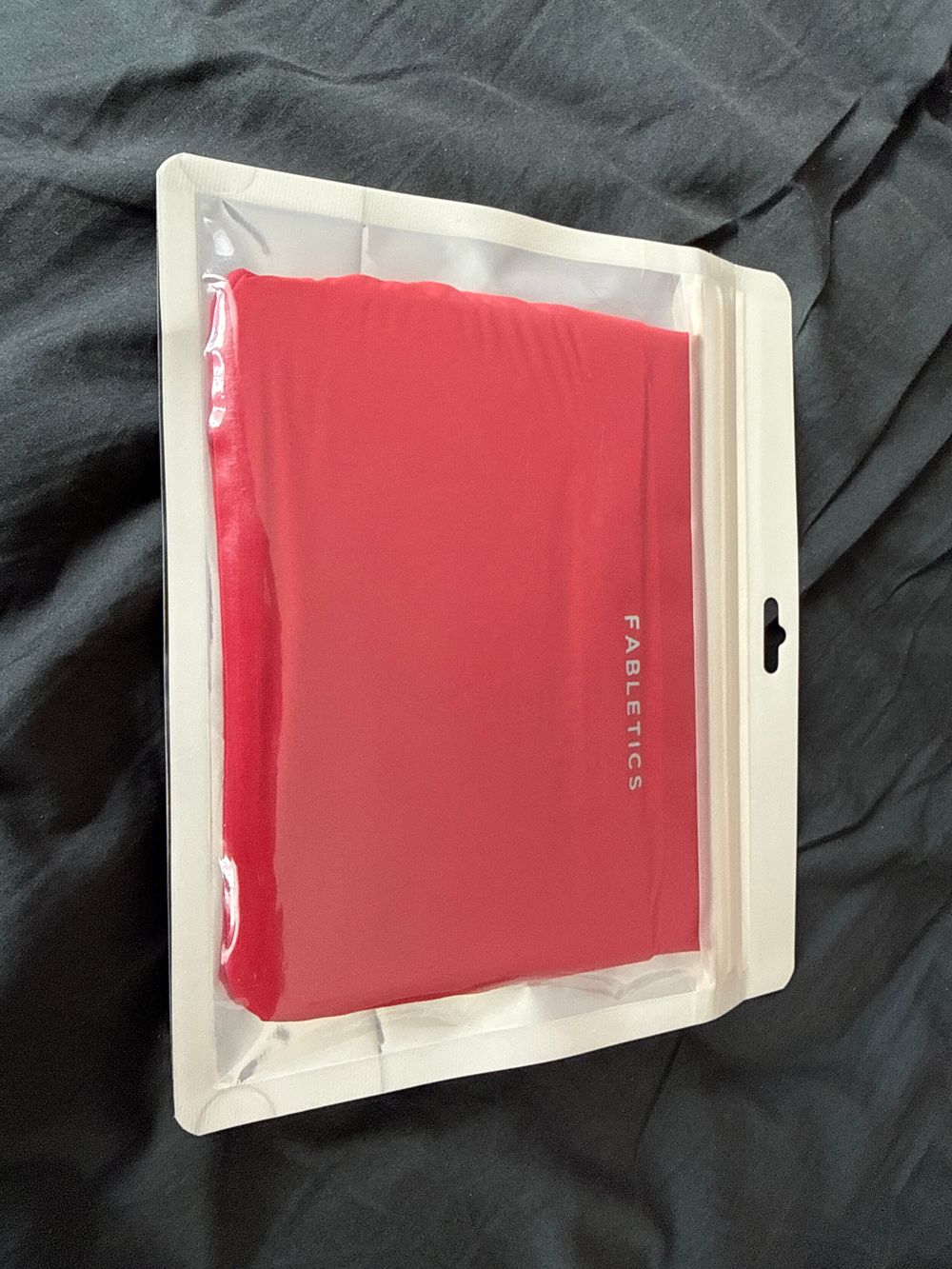 Fabletics No Show Midrise Boyshort - Red