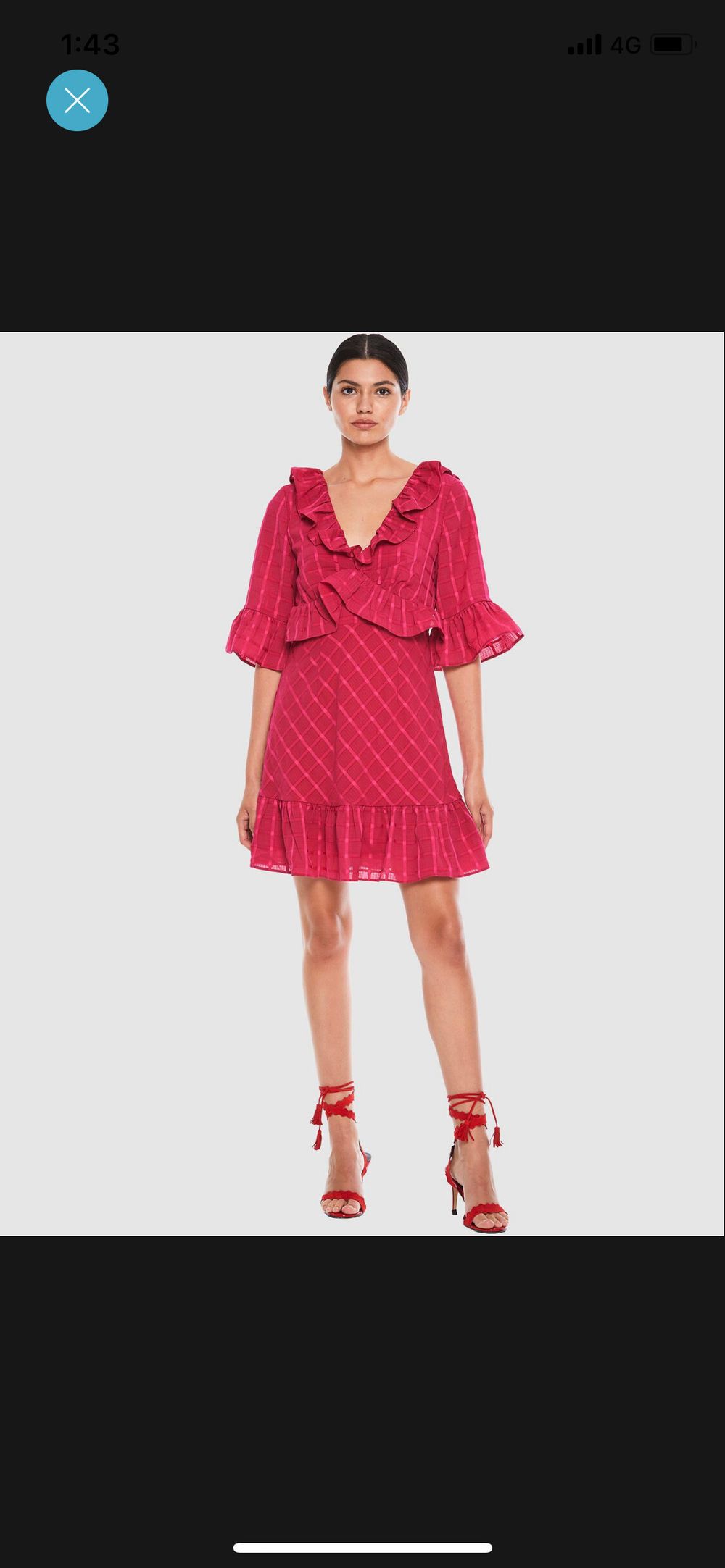 Talulah - Flamenco Dress on Designer Wardrobe