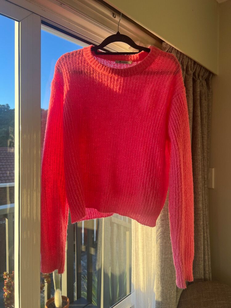 Alexander Wang Pink Knit Sweater