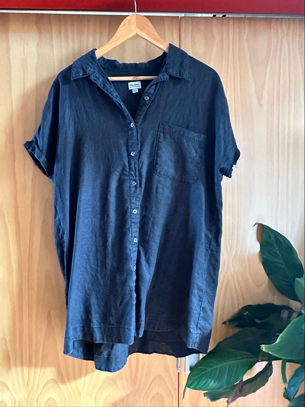 Rhythm Linen Shirt Dress