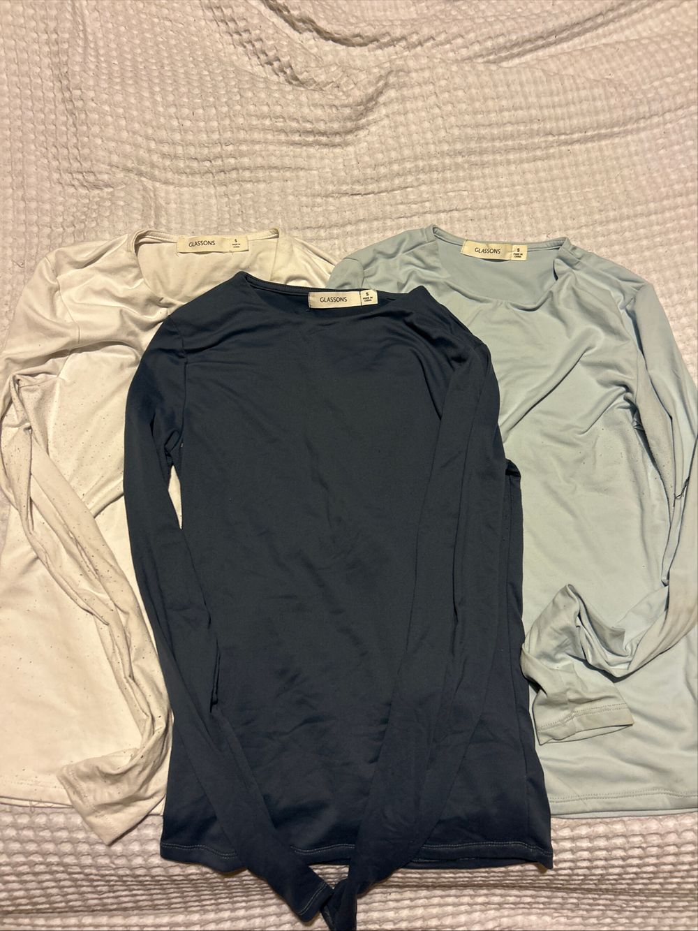 Glasons super soft long sleeve bundle size small