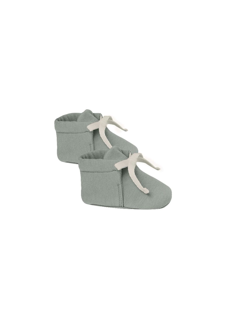 Quincy Mae Booties Sea-Green 3-6m