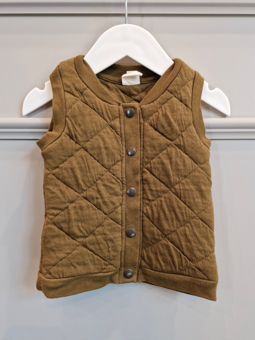 Nature Baby Quilted Vest 3-6m