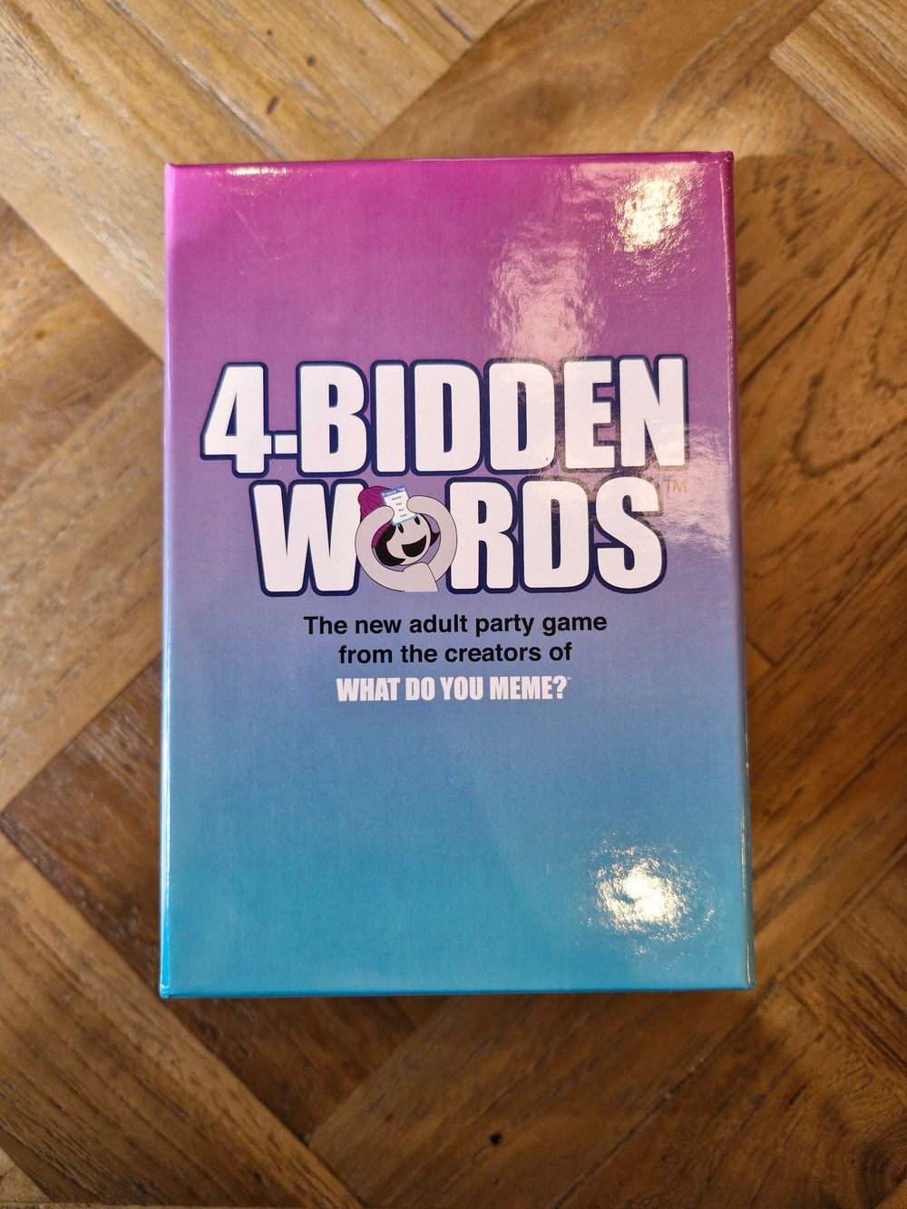 4-BIDDEN WORDS Party Game