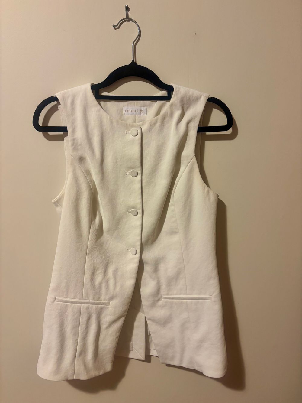KOOKAÏ White Vest Top