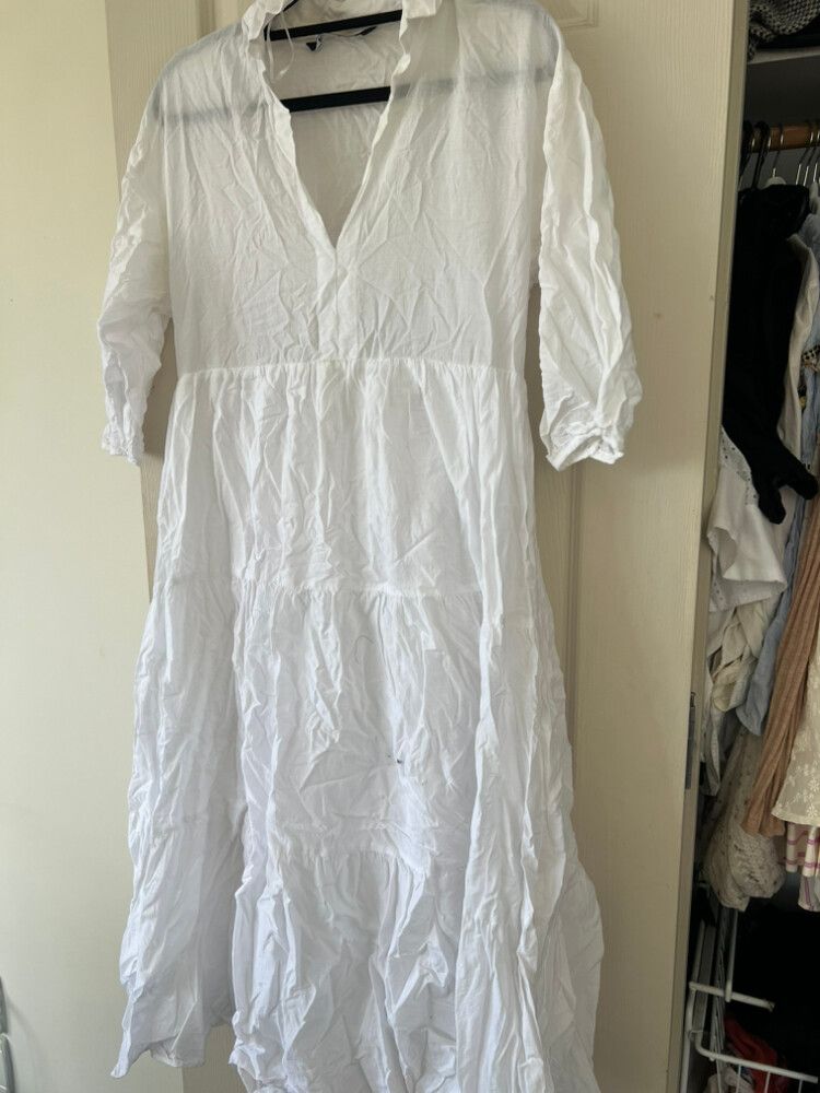 Zara - Zara Cotton Maxi Dress on Designer Wardrobe