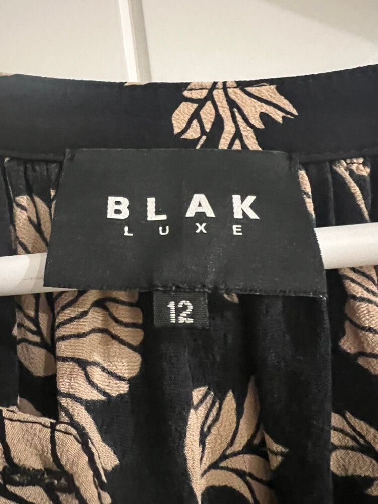 Blak Luxe Floral Blouse