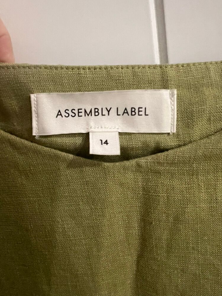 Assembly Label slip dress