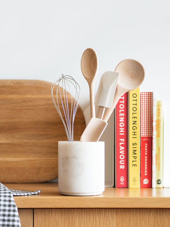 Citta Marble Utensil Holder