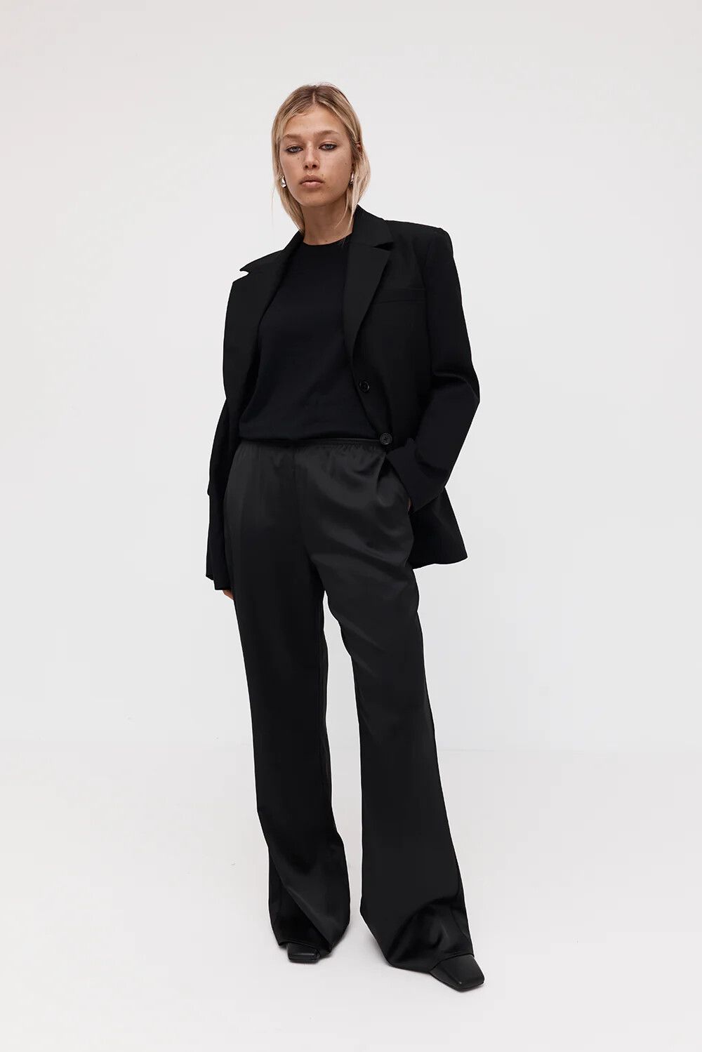 Rebe Silk Pull On Trouser