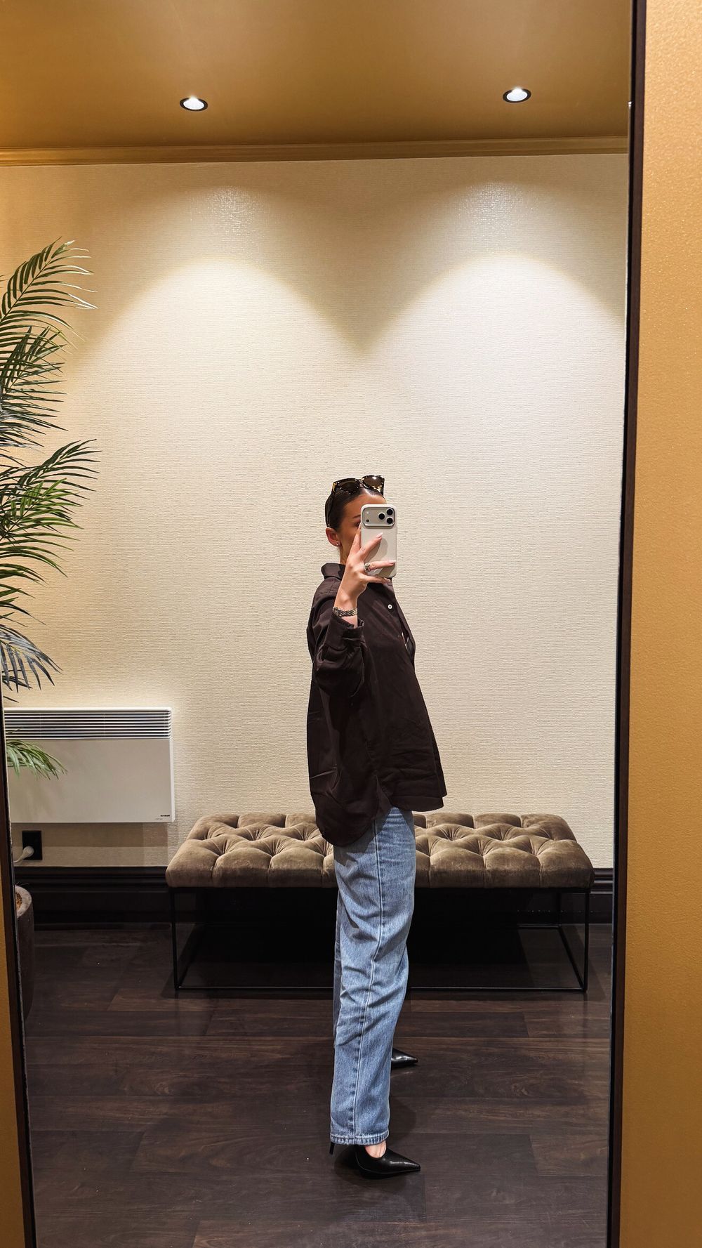 Maggie Marilyn Boyfriend shirt - Chocolate brown