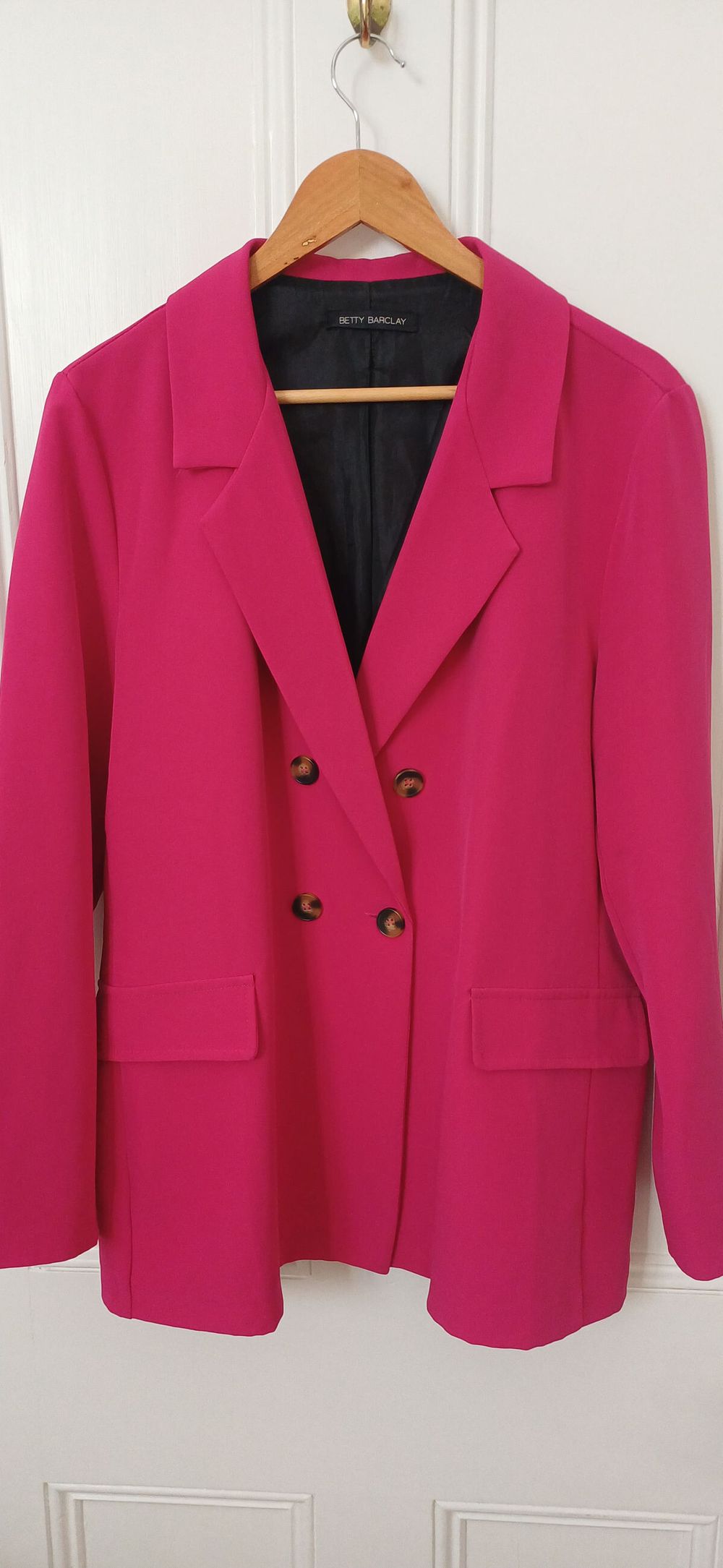 Betty Barclay Fuschia Pink Oversize Blazer