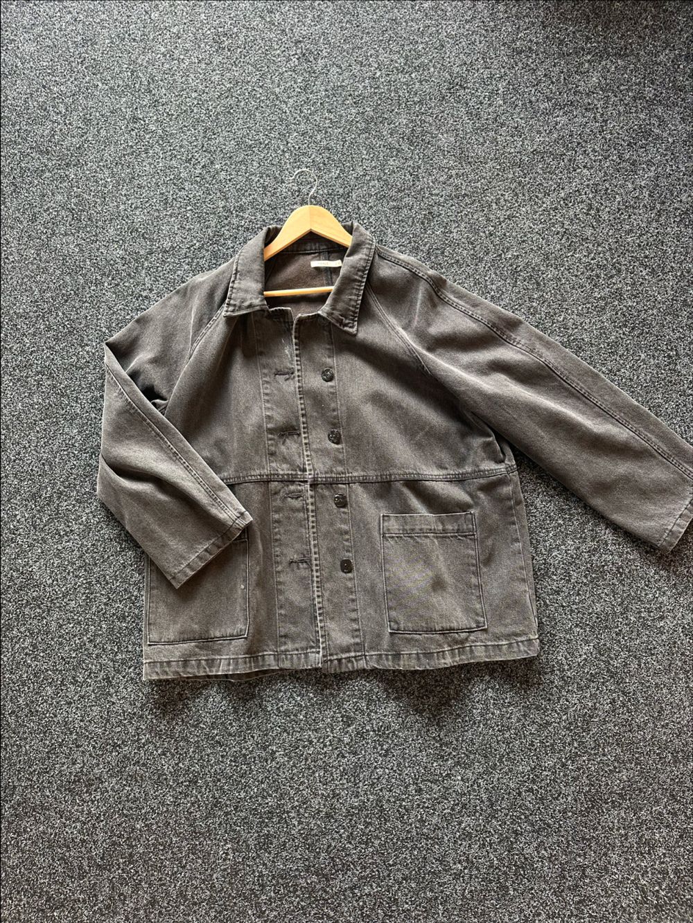 Marle Black Denim Jacket