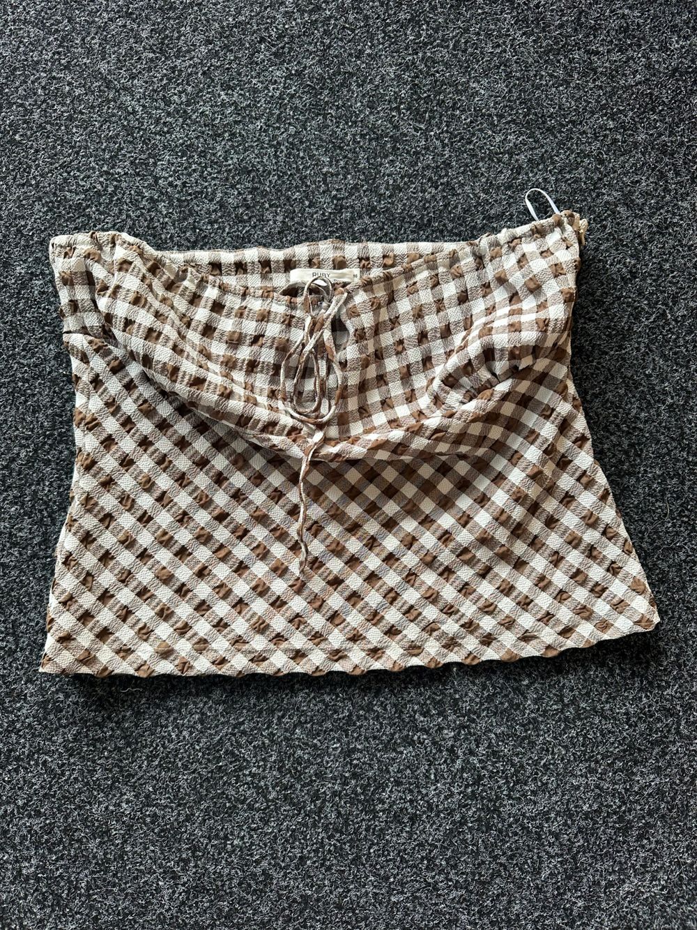 RUBY Sample Prism Strapless Top