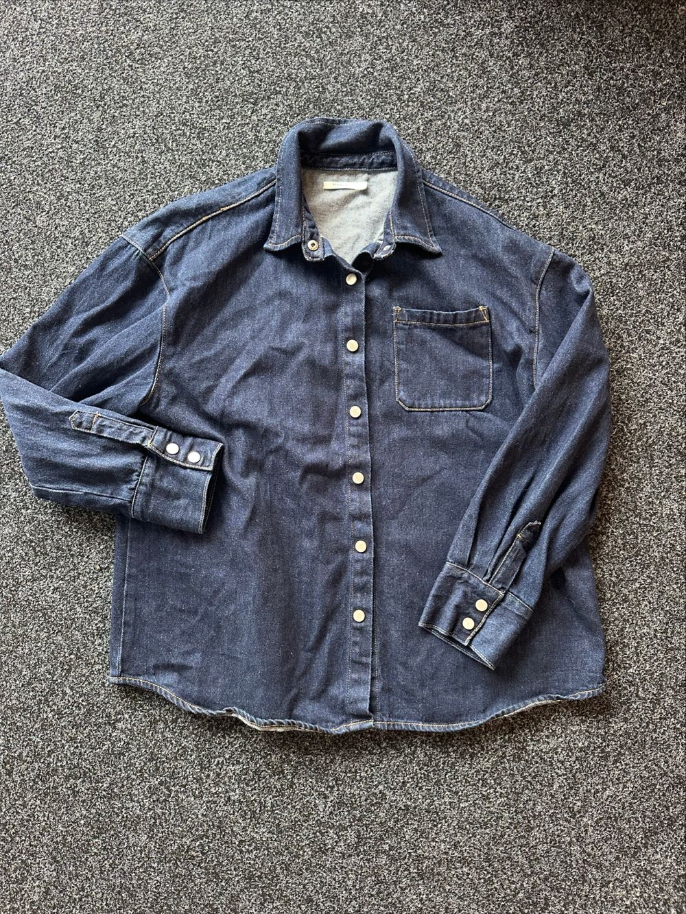 Marle Blue Denim Shirt Jacket