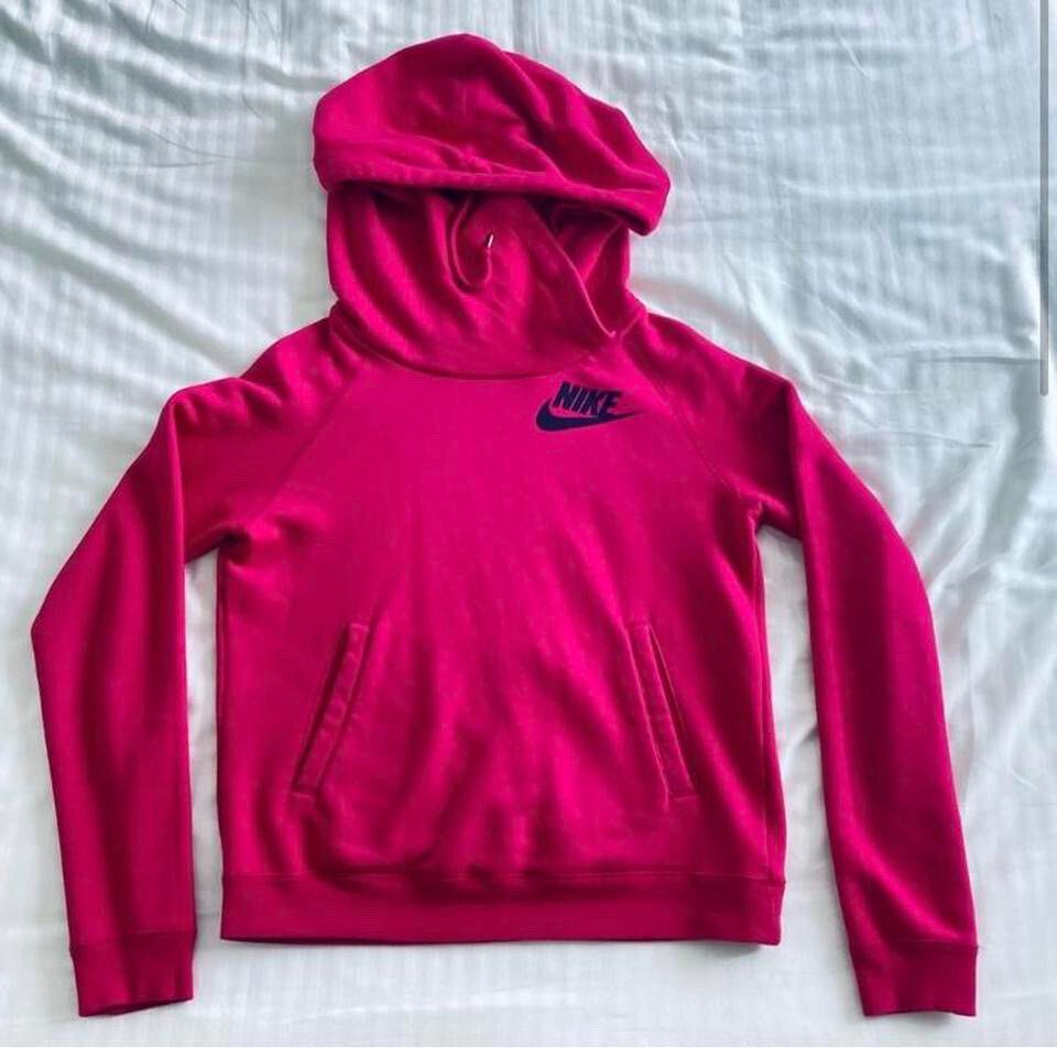 NIKE hoodie hot pink fuschia Nike sweater for women size s