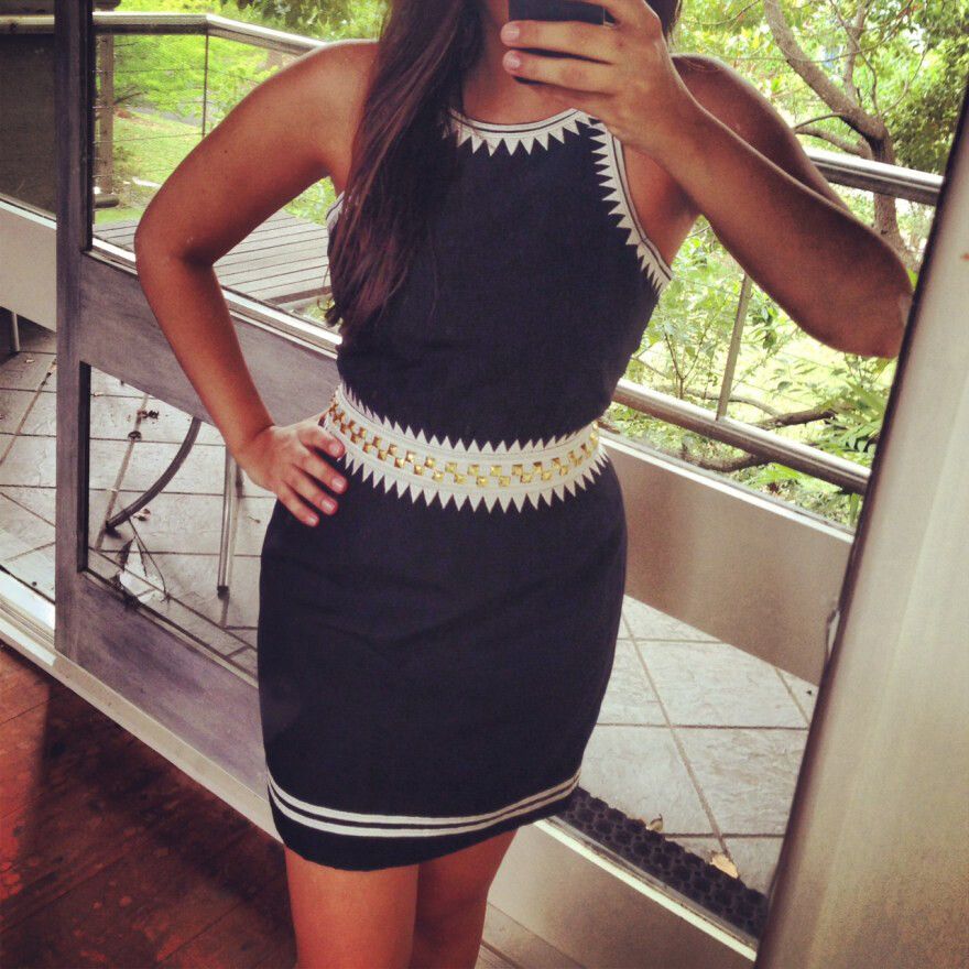 Sass & Bide Black Dress