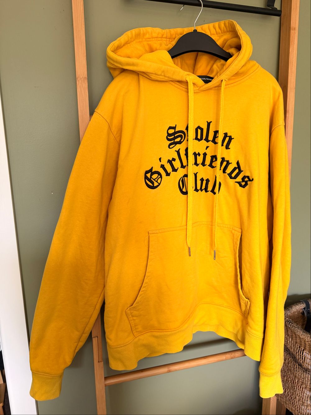 Stolen Girlfriends Club Gothic Logo Hoodie - M