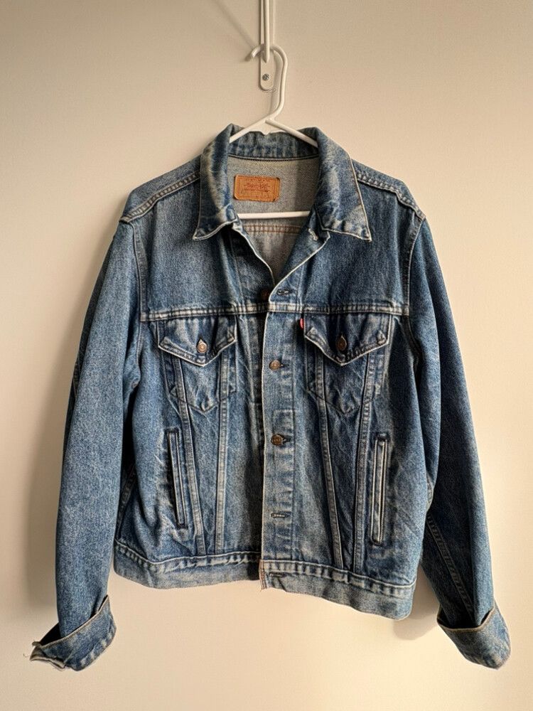 Levi's Blue Denim Jacket Size 46
