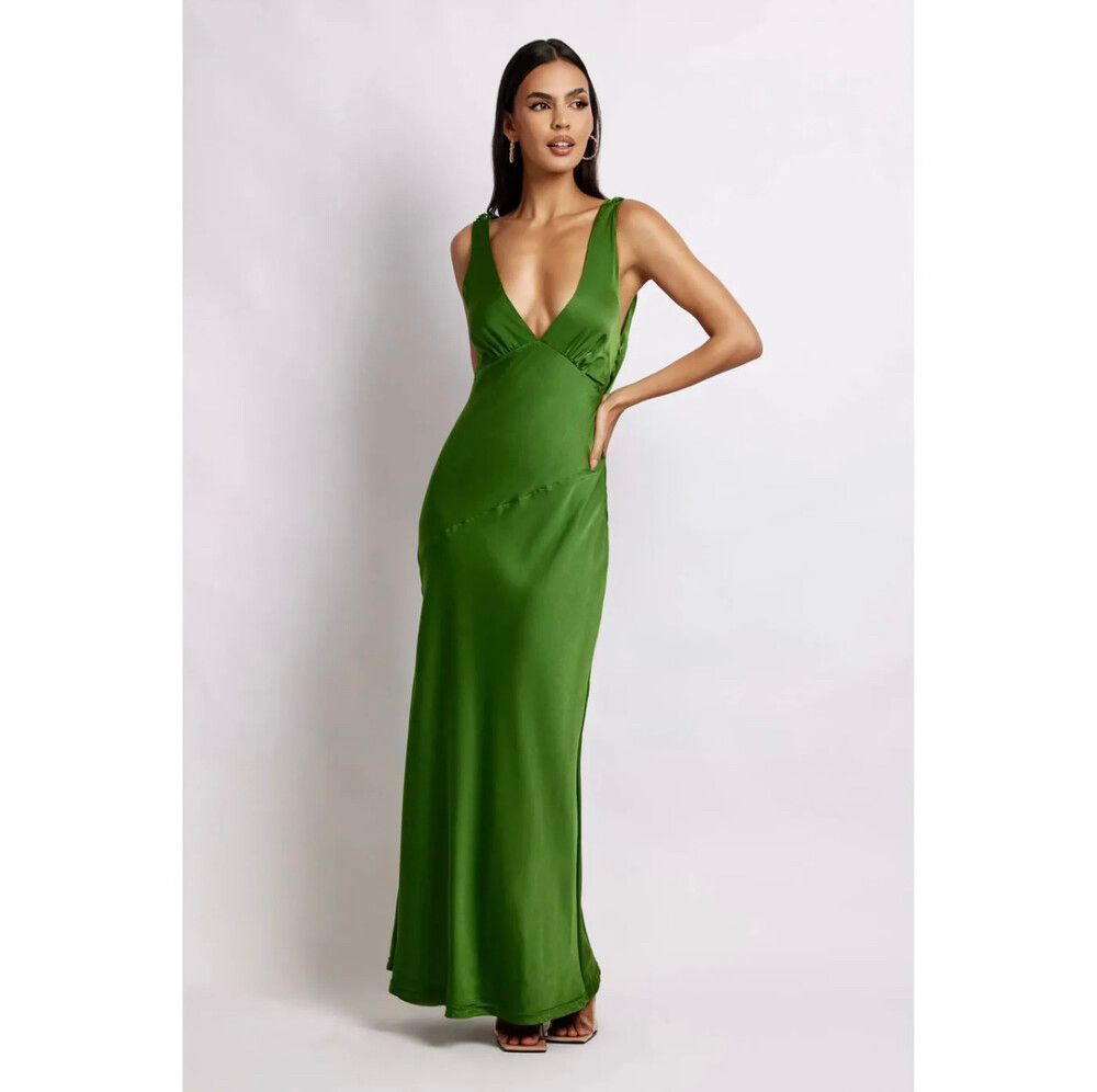 gold and black dresses bridesmaid Blaire | Black Asymmetric-Neck Maxi Dress With Gold-Detailing