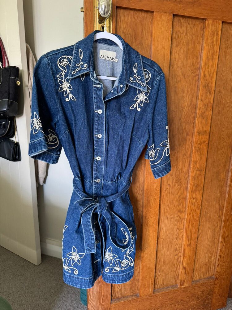 almais - Alemais Denim Dress on Designer Wardrobe almais - Alemais Denim Dress on Designer Wardrobe