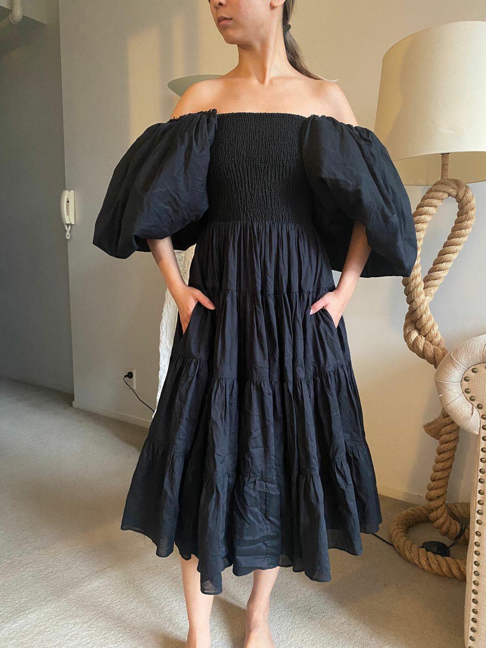 knee length dresses for ladies Adina Midi Dress main image 0