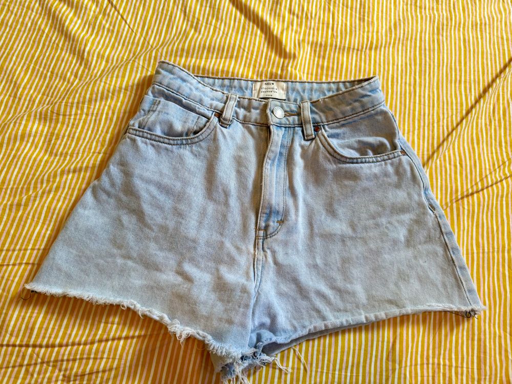 Neuw Light Blue Denim Shorts