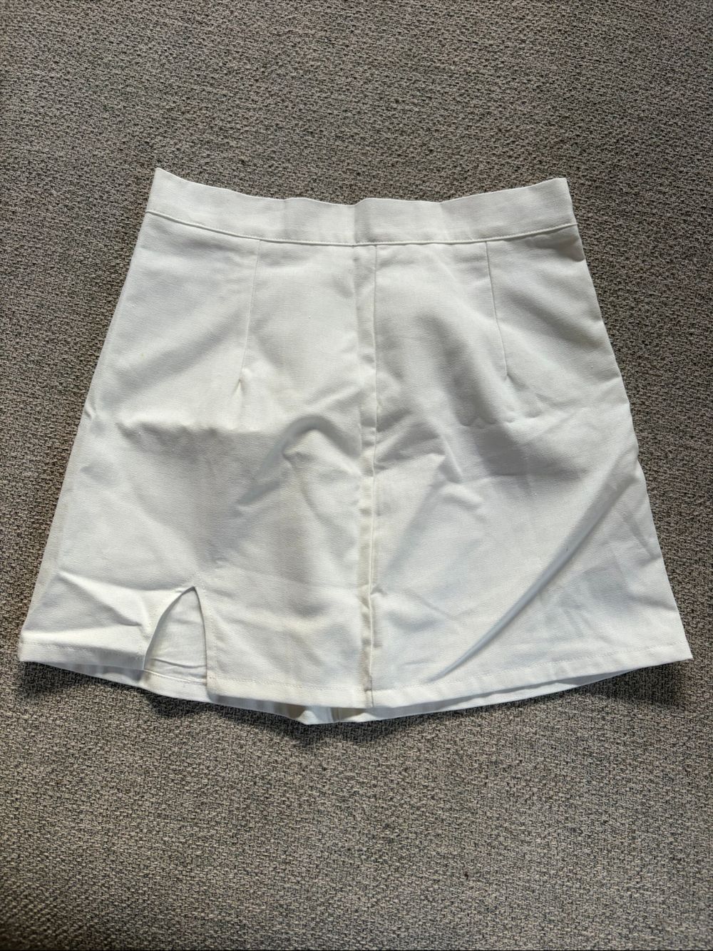 My Girl White Mini Skirt