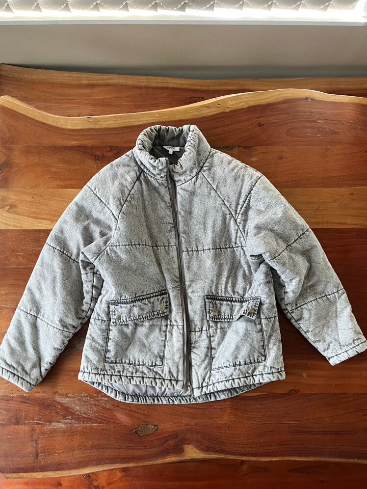 Seed Heritage Grey Quilted Jacket