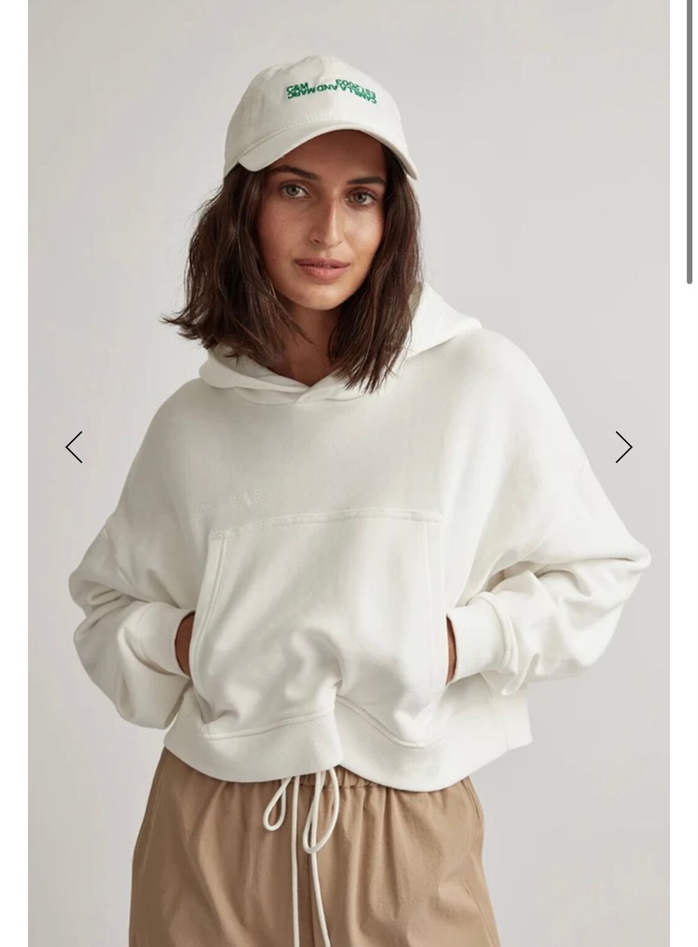 c&m camilla and marc jordan logo hoodie