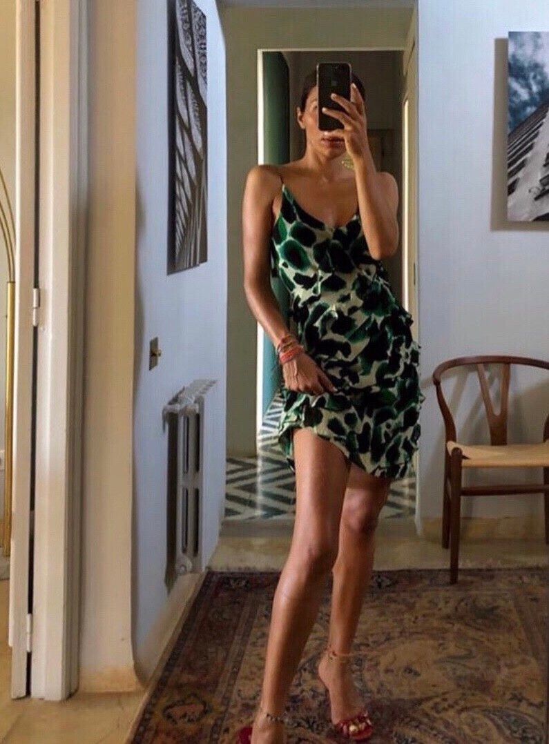 Rat & Boa - Vale Dress Green on Designer Wardrobe Rat & Boa - Vale Dress Green on Designer Wardrobe