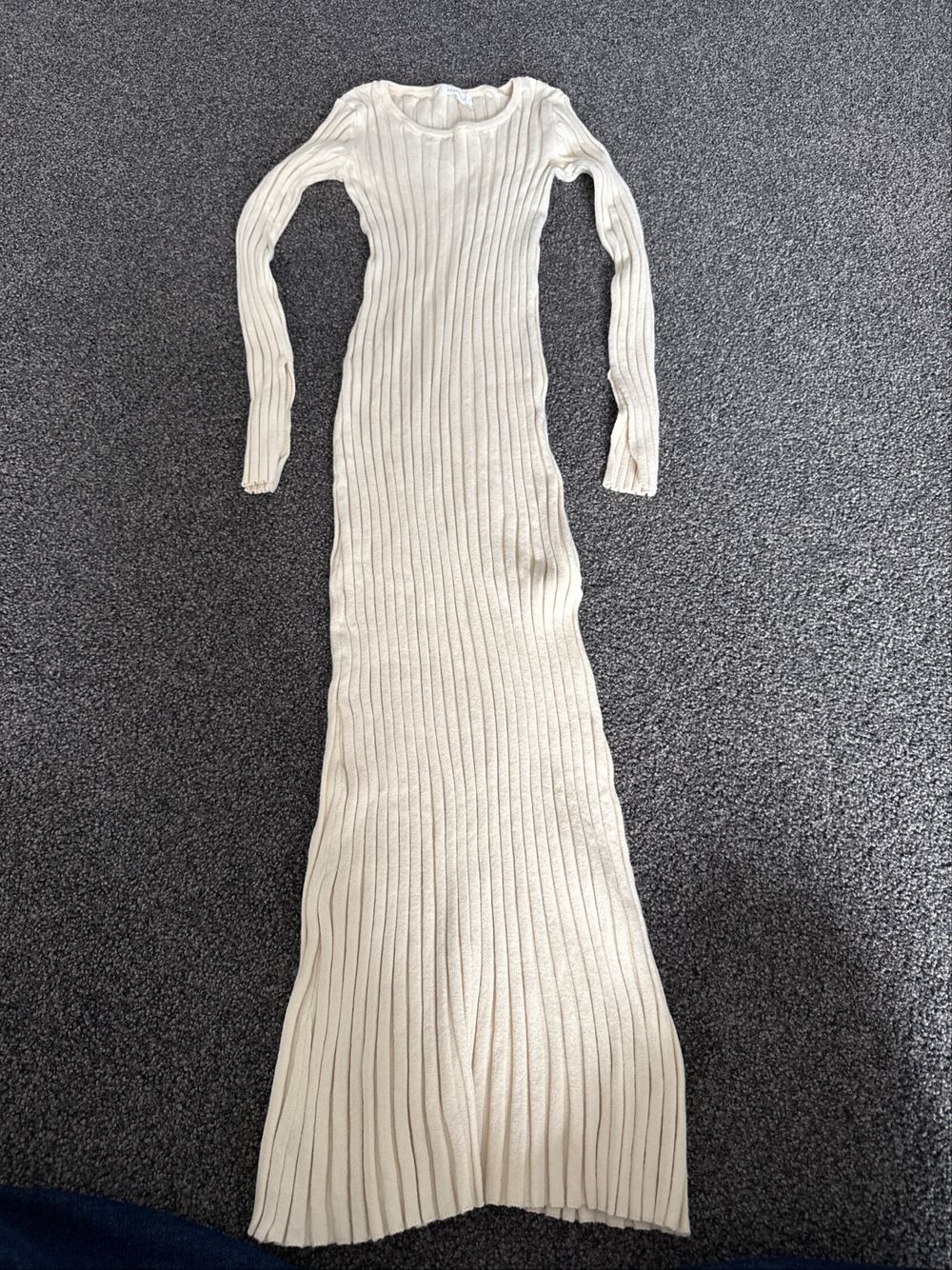 superette Ribbed Knit Maxi Dress