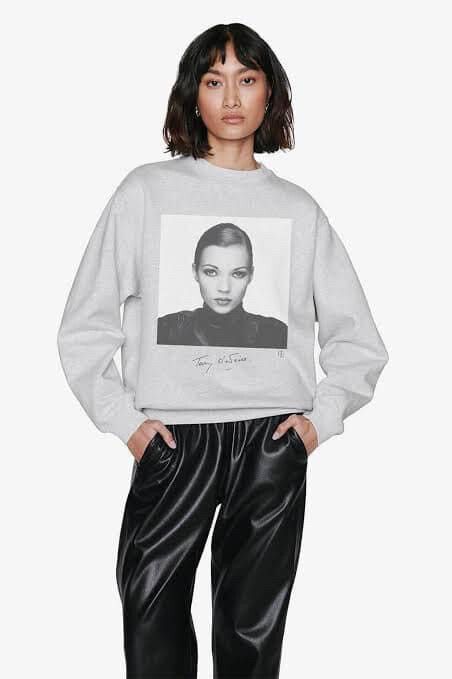 Anine Bing - Anine Bing X Kate Moss Sweatshirt on Designer