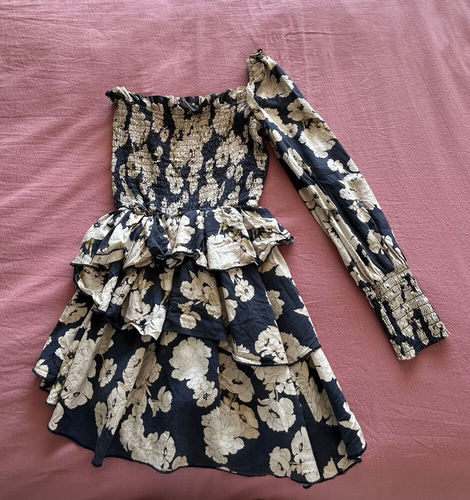 Sir the Label Mini Dress one sleeve