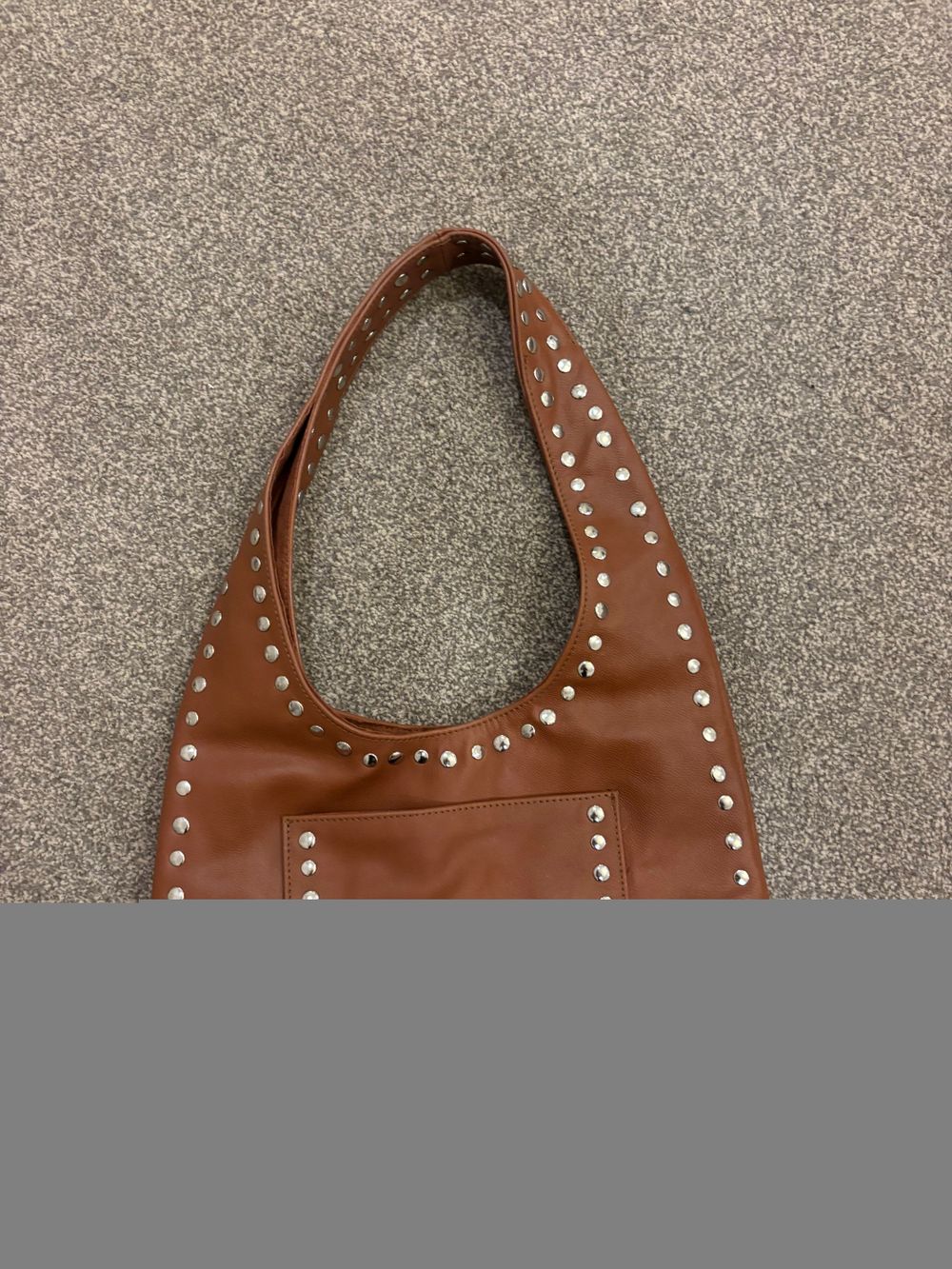 The Bali Tailor - Brown leather Bali bag on Designer Wardrobe