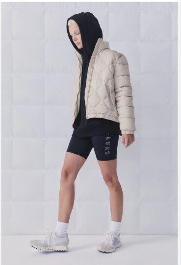 D-Luxe cropped puffer jacket