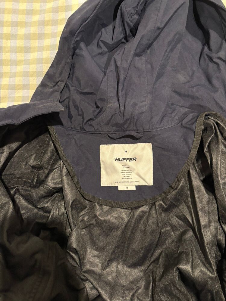 Huffer Navy Rain Jacket