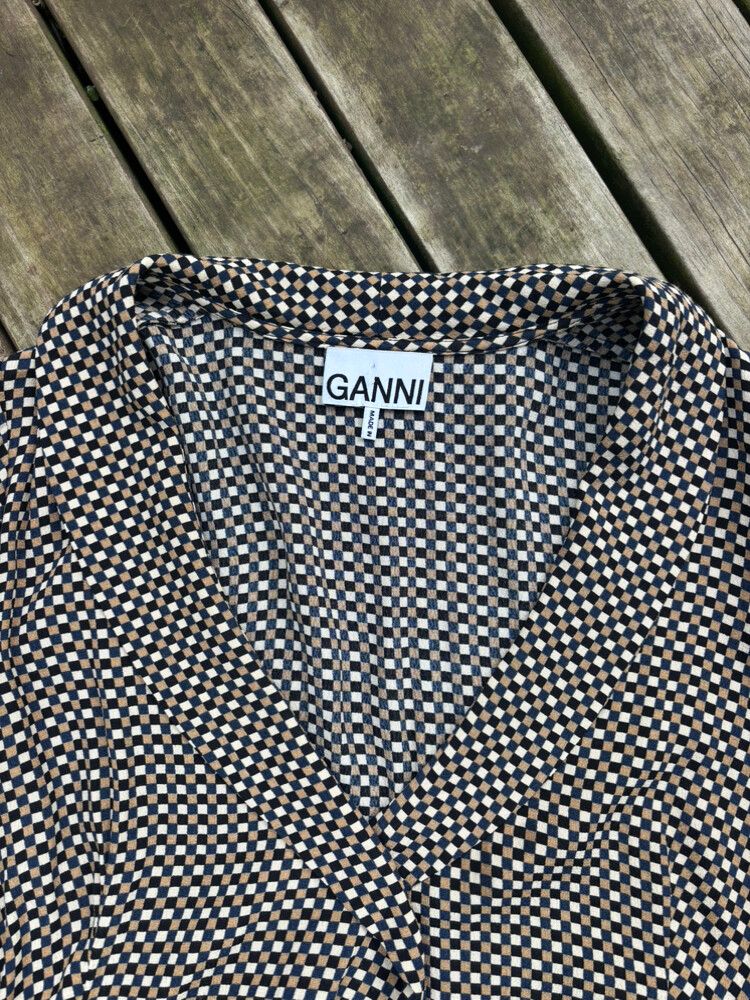 Ganni wrap dress